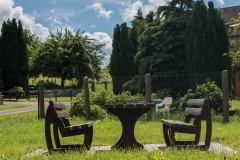 Sitzplatz am Ehrenmal